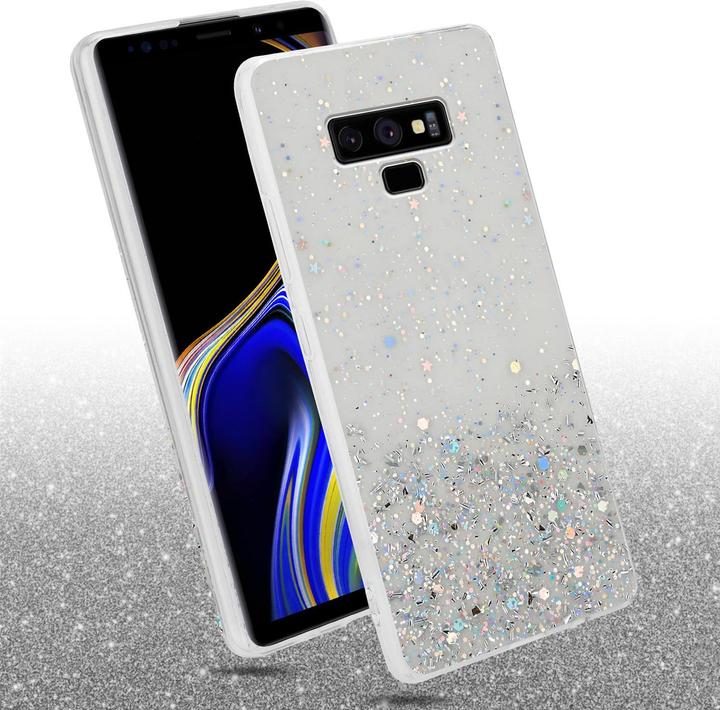 Actual product image Cadorabo TPU cover sparkling glitter (Samsung Galaxy Note 9)