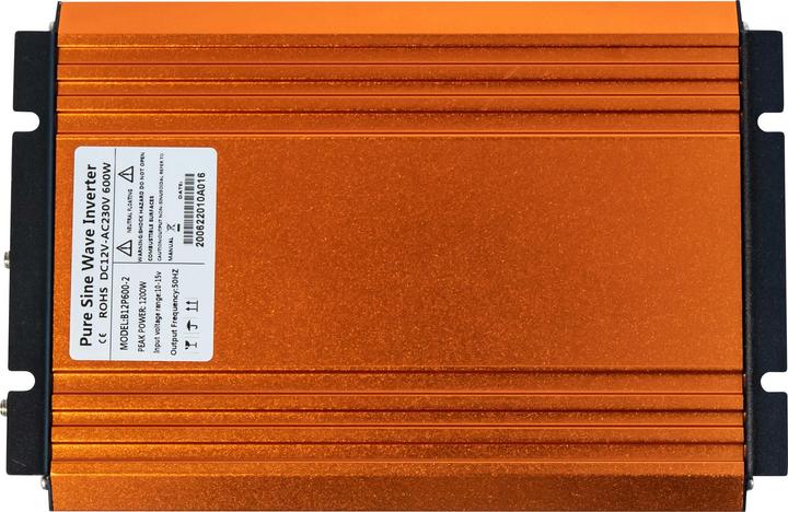 Actual product image Autosolar Inverter 12 V DC to 230 V AC 600 W