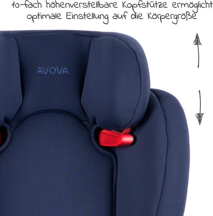 Produktbild Avova Kindersitze 15-36 kg Kindersitz Star-Fix i-Size 100 cm - 150 cm / 3 Jahre (Kindersitzerhöhung, ECE R129/i-Size Norm)