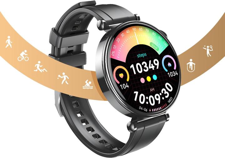 Immagine prodotto xO smartwatch GT4 Mini Amoled nero
