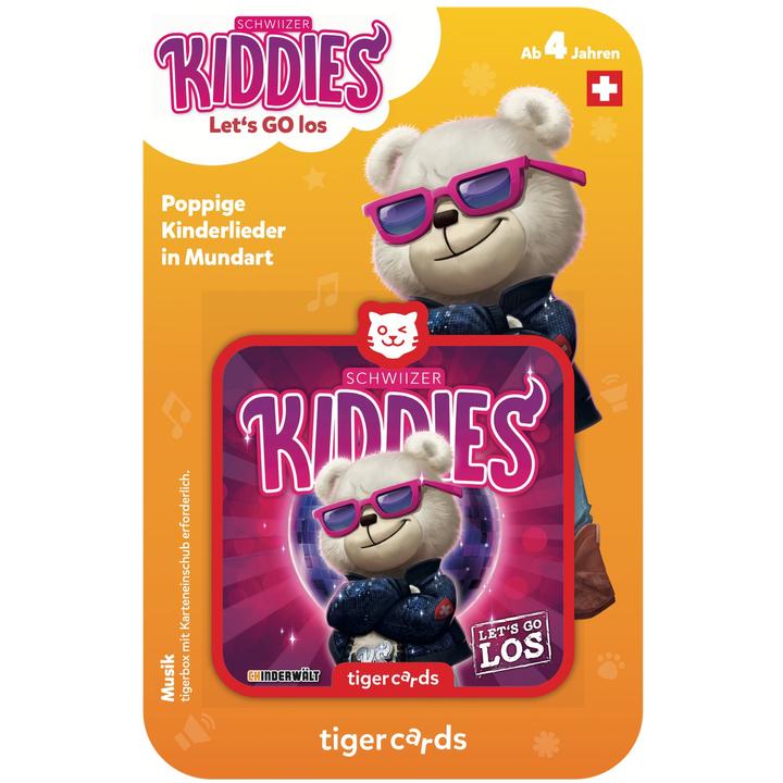 Actual product image Tigermedia tigercard - Schwiizer Kiddies - Let's GO off