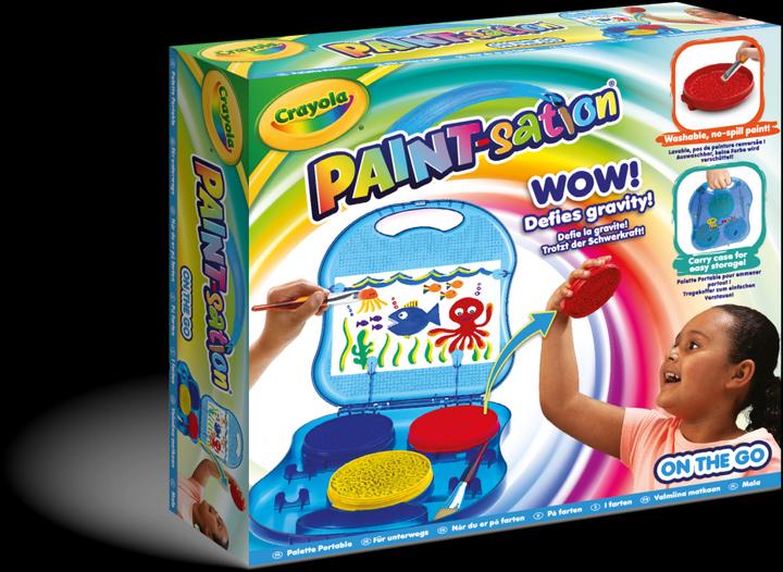 Image du produit Crayola Paint Sation On the Go Mallette de Painture à emporter