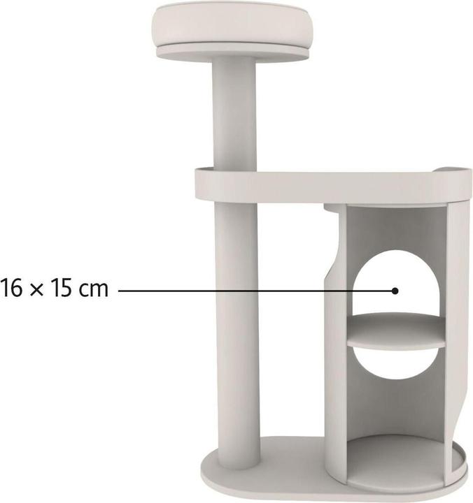 Produktbild Trixie Kratzbaum Falco (117 cm, Braun, Beige)