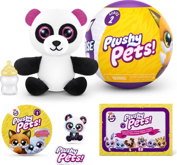 Actual product image Zuru 5 Surprise - Plushy Pets - Series 2 - 1 piece