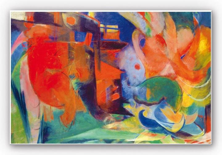 Produktbild Trenddeko Marc - Abstrakte Formen (100 x 70 cm)