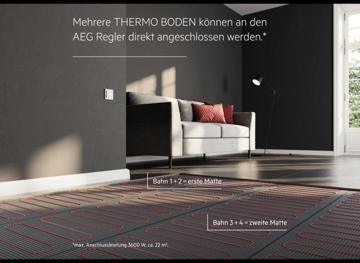 Actual product image AEG Haustechnik Basic Thermo Floor TBS TB 160/5, electric underfloor heating, heating mat 5 m², 160 W/m²