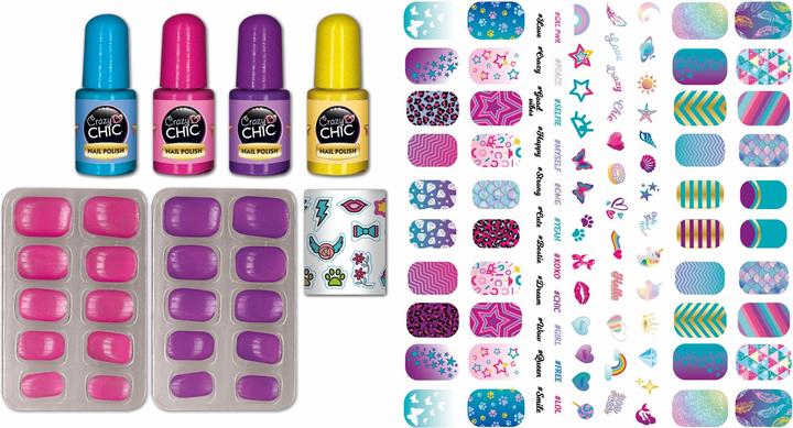 Actual product image Clementoni Crazy Chic - Fluo Nails