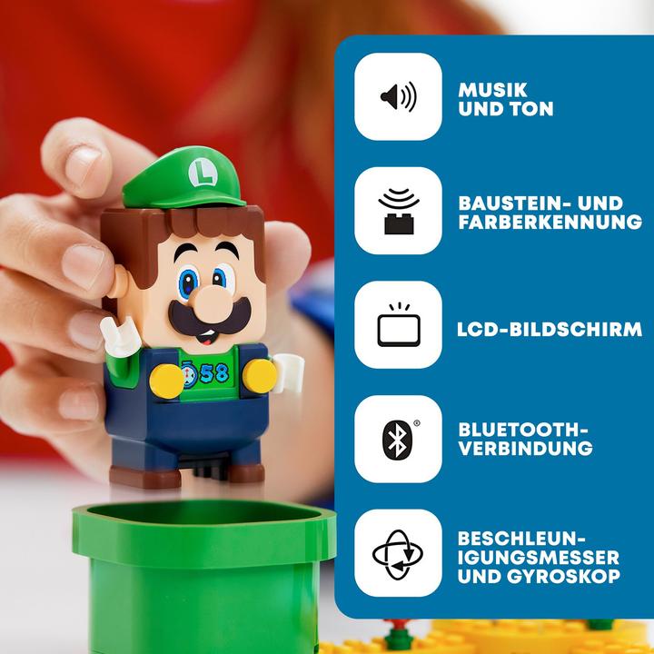 Actual product image LEGO Super Mario 71387 Adventures with Luigi starter set (71387, LEGO Super Mario, LEGO Rare Sets)