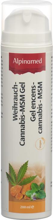 Produktbild Alpinamed Weihrauch Cannabis MSM Gel Gel (1 x, 200 ml, 280 g)