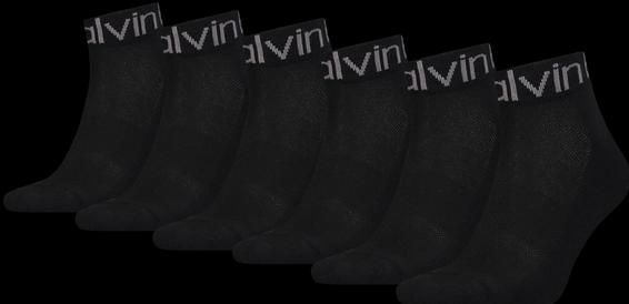 Image du produit Calvin Klein Ck Hommes Quarter Logo Welt Drake 6p Ecom (paquet de 6, 40 - 46)