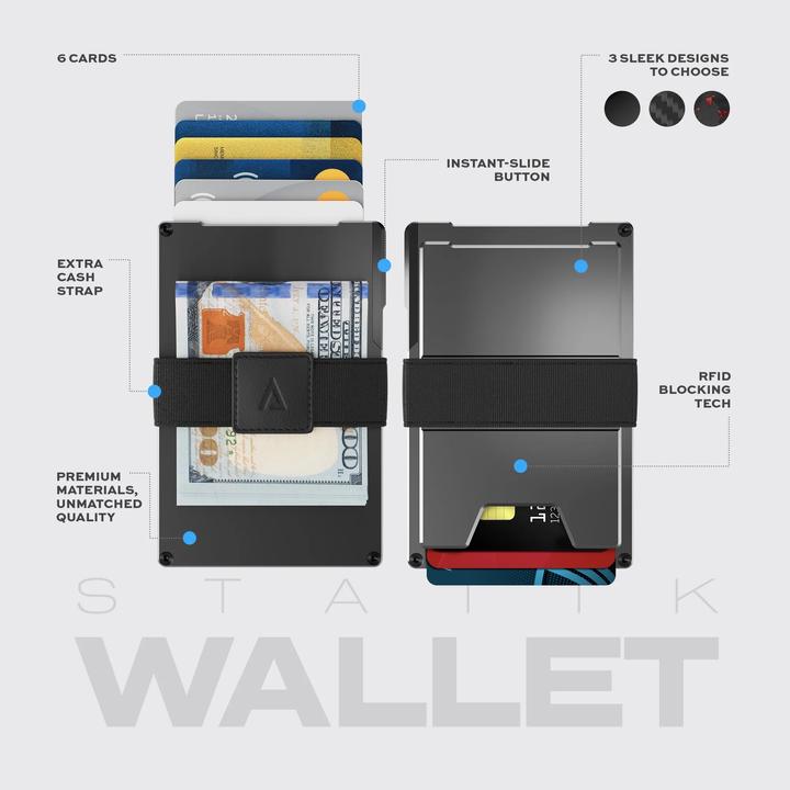 Produktbild Statik Wallet Carbon
