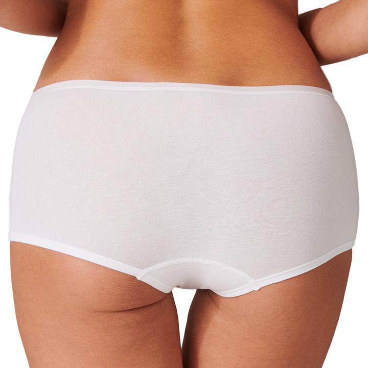 Actual product image Schiesser Pack of 4 95/5 Organic Shorts (42, XL, pack of 4)
