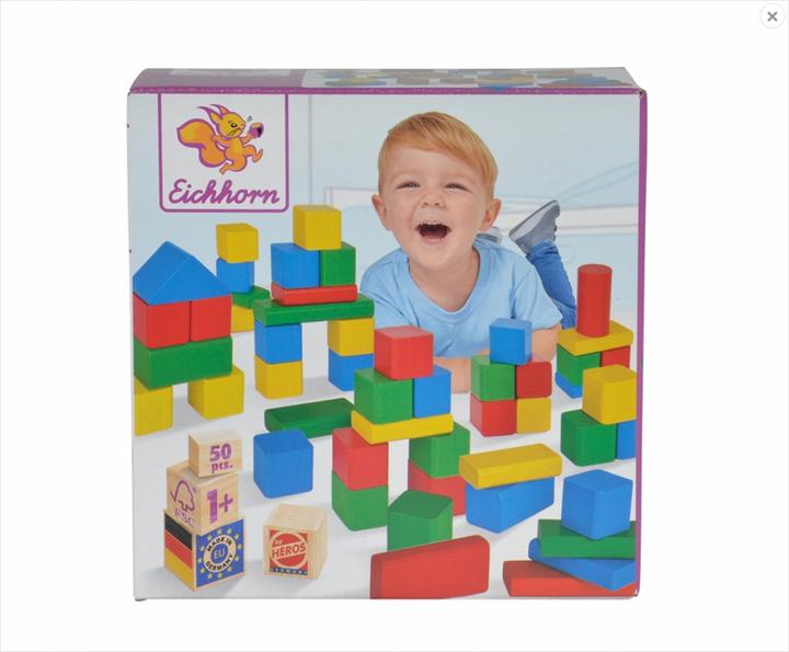 Produktbild Eichhorn Holzbausteine