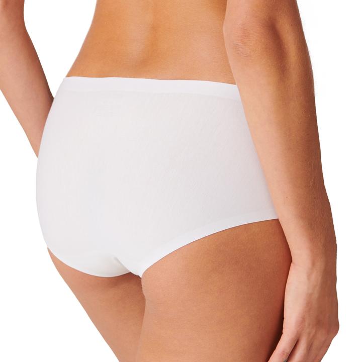 Actual product image Schiesser 3 Pack Invisible Cotton Seamless Panty (36, S, pack of 3)
