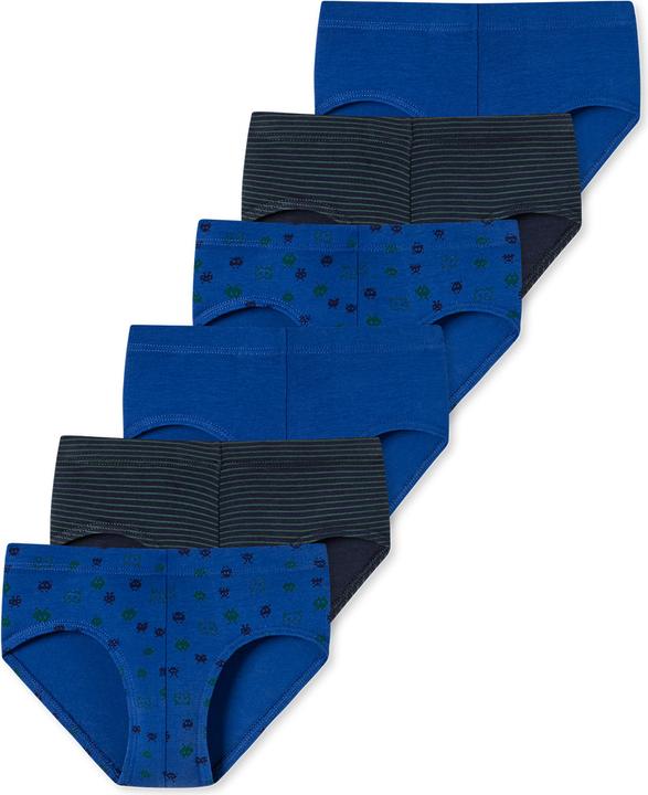Immagine prodotto Schiesser Confezione da 6 slip sportivi / mutande in cotone organico 95/5 (92, confezione da 6)