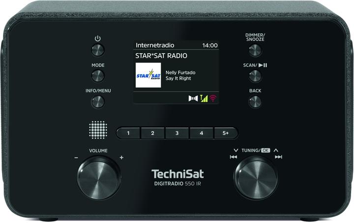 Produktbild TechniSat DigitRadio 550 IR (UKW, DAB+, Internetradio, WLAN, UNDOK)