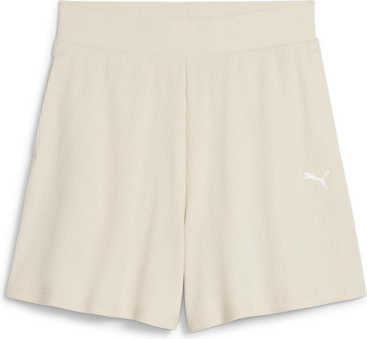 Puma ESS ELEVATED High-Rise Rib Shorts 5"