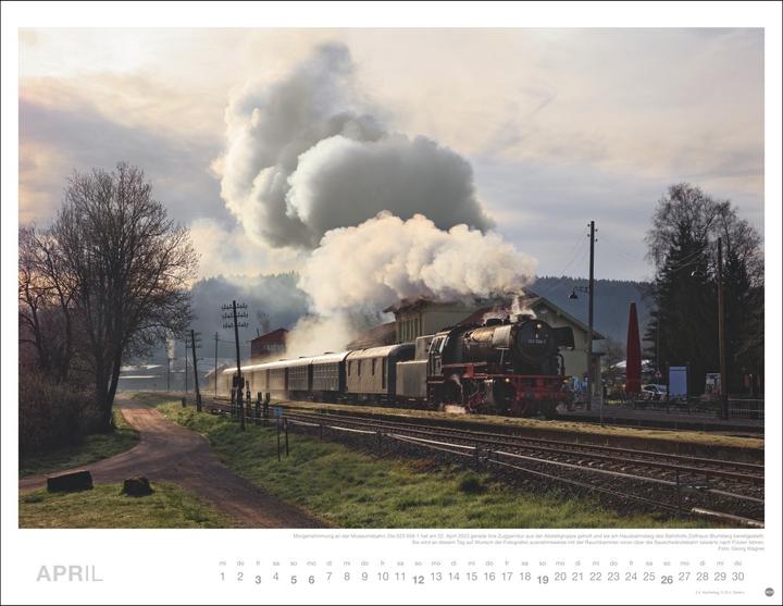 Produktbild Heye Eisenbahn-Romantik Posterkalender 2026 (44 x 34 cm, Harter Einband, Deutsch)
