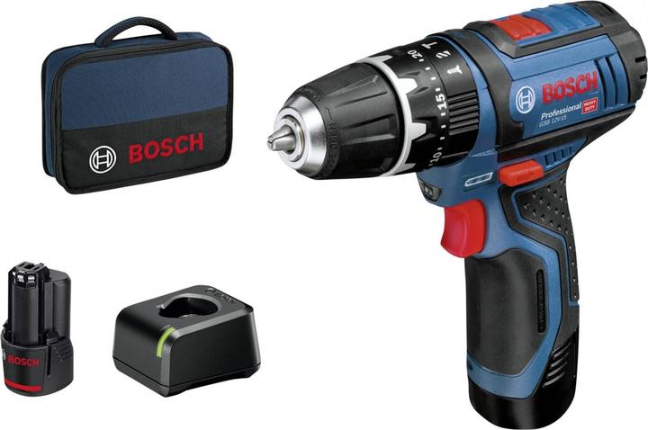Actual product image Bosch Professional GSB 12V-15 (Rechargeable battery operated)