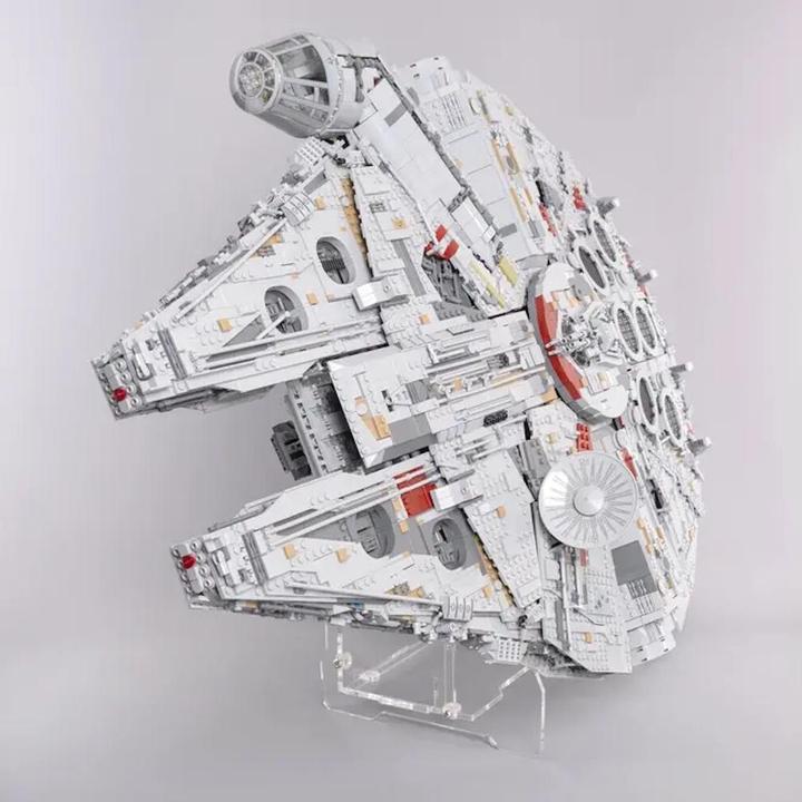 Image du produit iDisplayit Stand acrylique 2 en 1 pour LEGO® 75192 Star Wars UCS Millennium Falcon