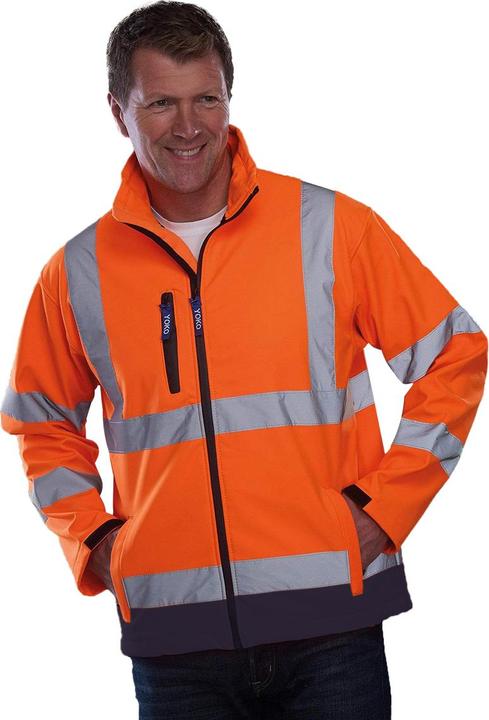 Produktbild Yoko HiVis Softshell Jacke (4XL)
