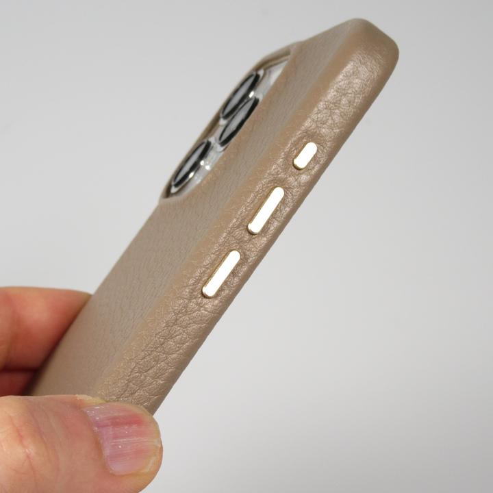 Immagine prodotto PhoneLook Copertina in pelle di vitello di lusso completamente granulata con pulsanti in metallo e MagSafe (Apple iPhone 15 Pro Max)