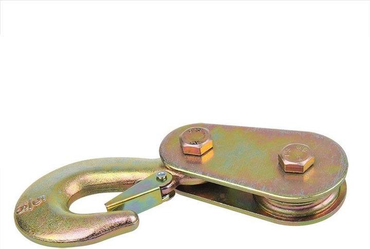 Produktbild ProPlus Umlenkrolle mit Haken für elektrische Seilwinde im Blister