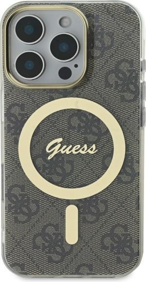 Produktbild Guess GUHMP16LH4STW iPhone 16 Pro 6.3" brązowy/brown hardcase IML 4G MagSafe (Apple iPhone 16 Pro)