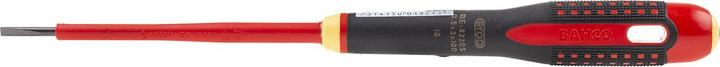 Actual product image Bahco BE-8220S - ERGO Insulated screwdriver for slotted screws with 3-component handle, VDE (Slotted screws)