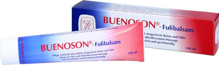 Actual product image Buenoson Foot balm keeps calluses soft and supple, 100 g cream (Foot bath)