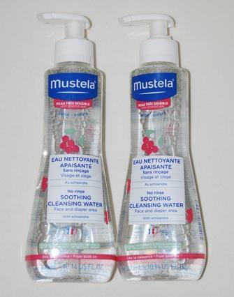 Actual product image Mustela Bébé Soothing Cleansing Water