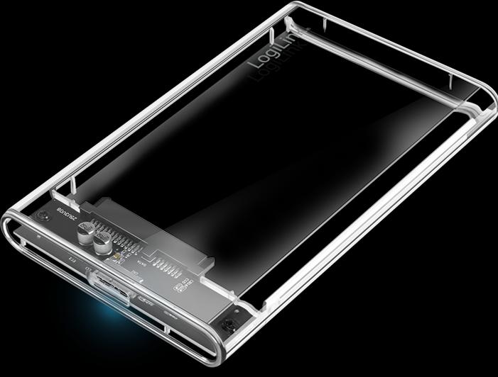 Immagine prodotto LogiLink Contenitore per hard disk da 2,5", HDD/SSD, USB 3.0, senza attrezzi (2.5")