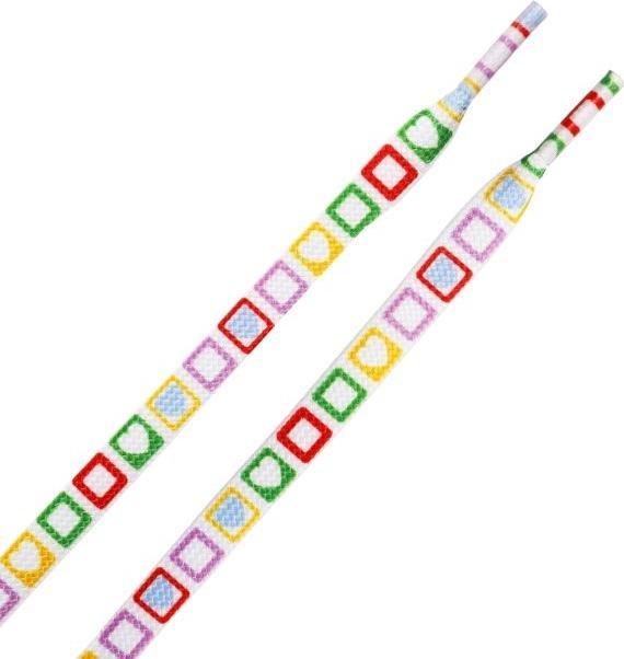 Energy Label LaceGodZ 1 Paar HeartBeat Collection Schnürsenkel (100 cm)