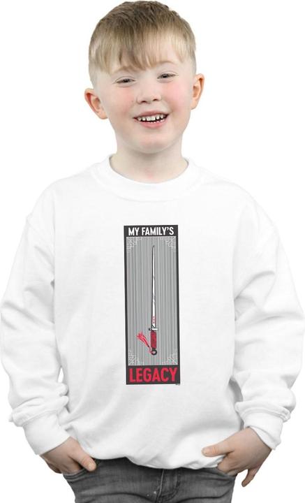 Actual product image Disney Boys Mulan Movie Legacy Sword Sweatshirt (140, 146)