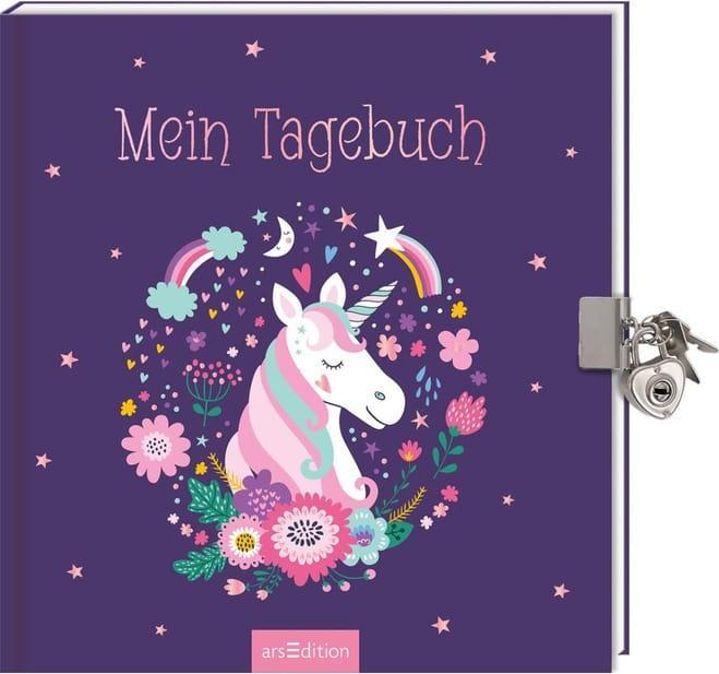 Immagine prodotto Diario con lucchetto - Unicorno (21,5 x 21,5 cm, Righe, Copertina rigida)