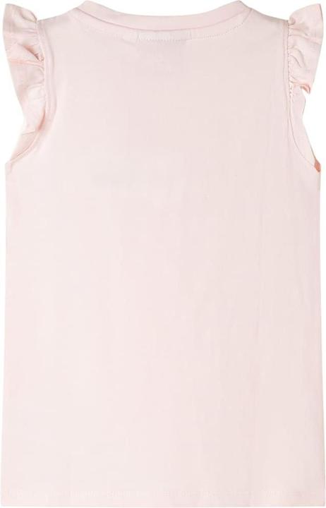Produktbild VidaXL Kinder-T-Shirt mit Rüschenärmeln Zartrosa 104,Material (104)