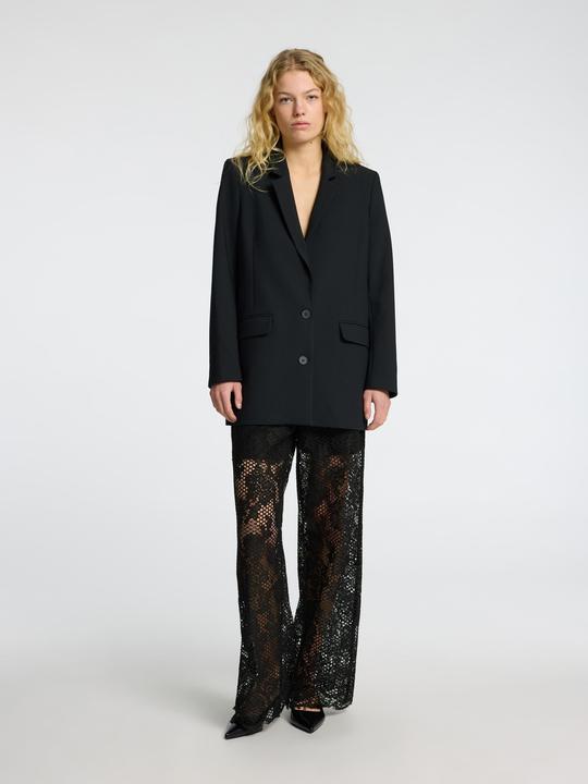 Actual product image Selected Femme Straight Fit Spitzen Hose (40)