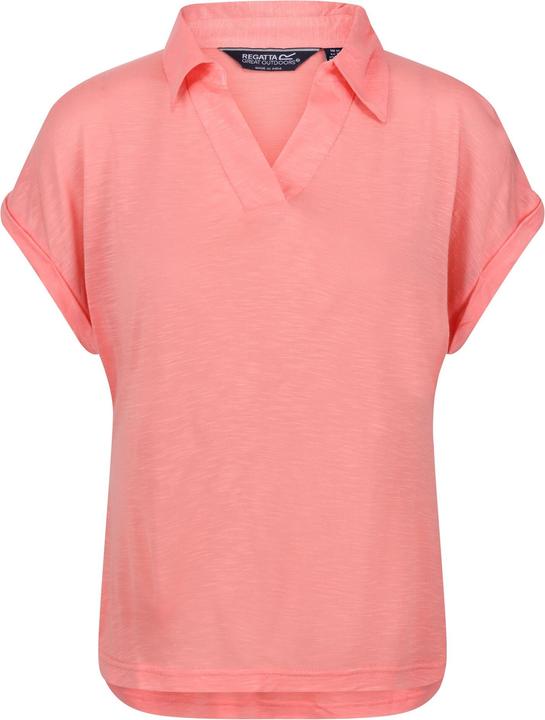 Actual product image Regatta Womens/Ladies Lupine Collared T-Shirt (34 D)