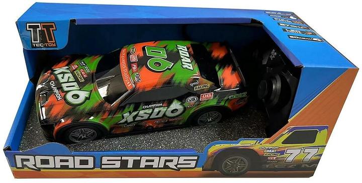 Produktbild Tec-Toy Auto Roar SXO6 mit Licht, Grün/Orange, 1:22