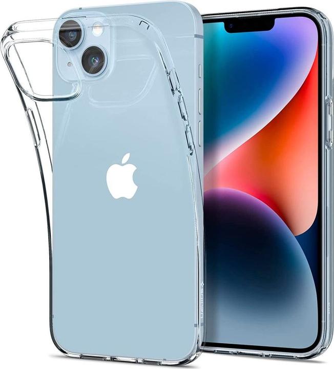 Actual product image Spigen liquid crystal DO iPhone 14 crystal clear (Apple iPhone 14)