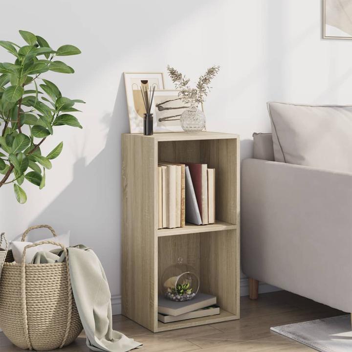 Actual product image VidaXL Rotating Bookshelf with 12 Slots (40 x 30 x 76 cm)