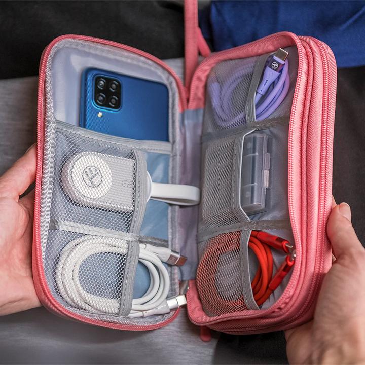 Immagine prodotto Tellur Organizzatore universale di cavi da viaggio Rosa (1.57 l)