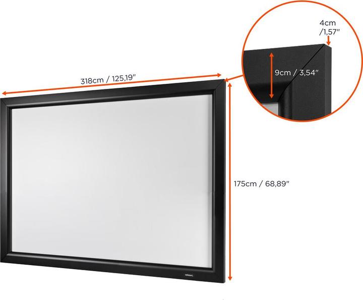 Immagine prodotto Celexon Telaio HomeCinema (135.43", 16:9)