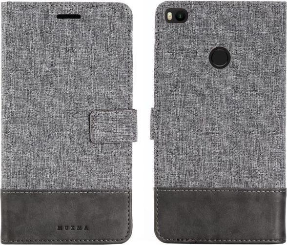 Produktbild MU Classic Zweifarbige Leder/Stoff Hülle (Xiaomi Mi Max 2)
