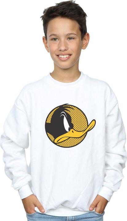 Produktbild Looney Tunes Daffy Duck Dotted Profile Sweatshirt Jungen (128)