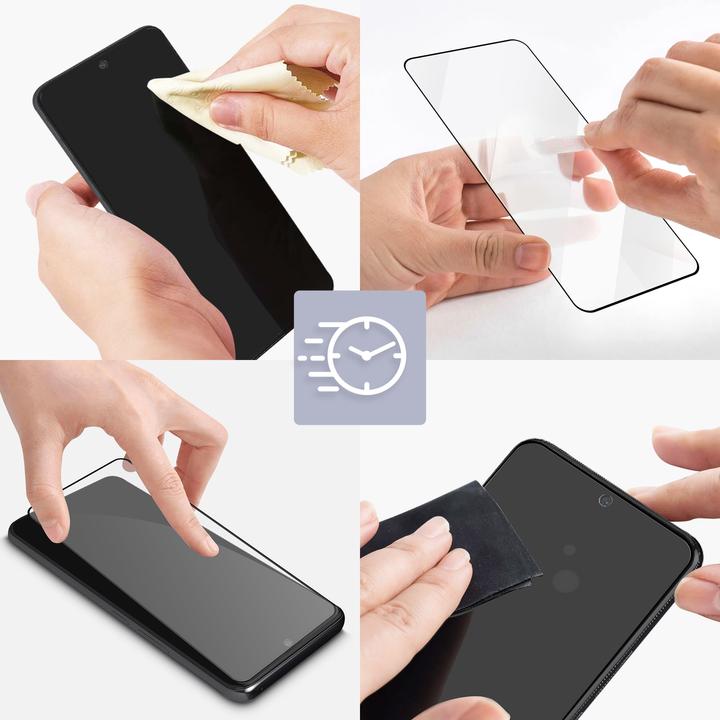 Actual product image Avizar 9H hardness glass display protection film (1 Piece, Honor 90)