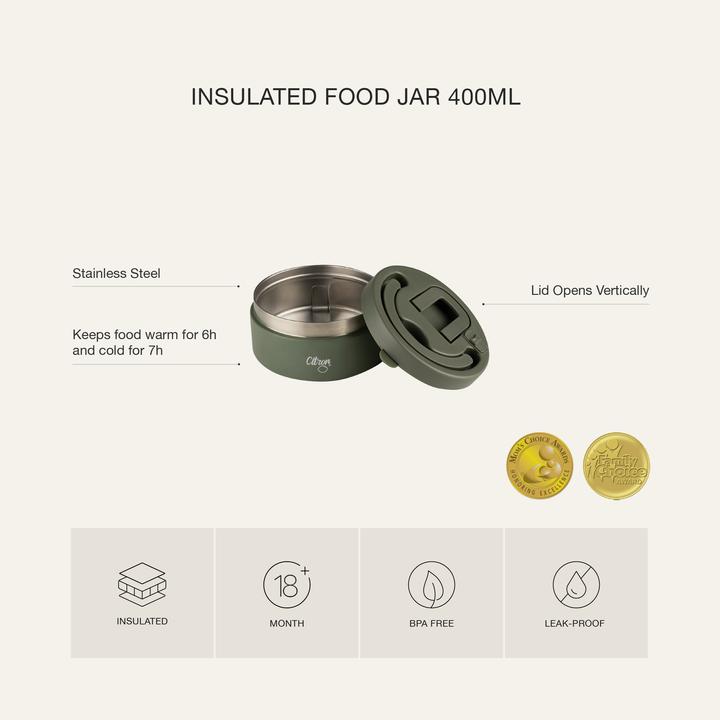 Actual product image Citron Food Jar