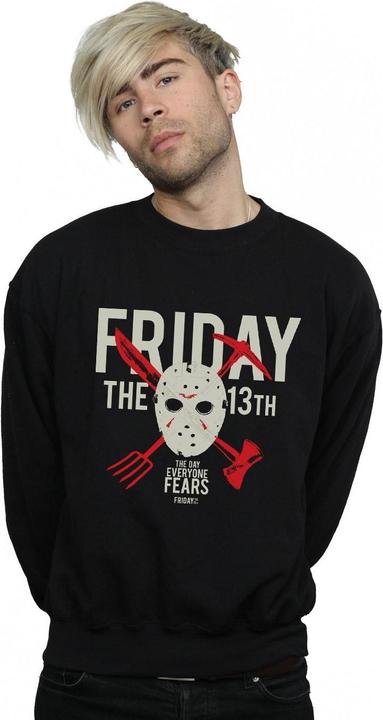 Actual product image Absolute Cult Mens Day Of Fear Sweatshirt (L)
