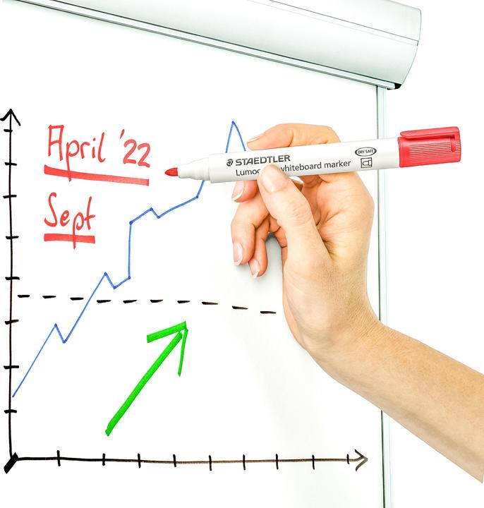 Actual product image Staedtler Lumocolor (Multicoloured, 2 mm, 4 x)