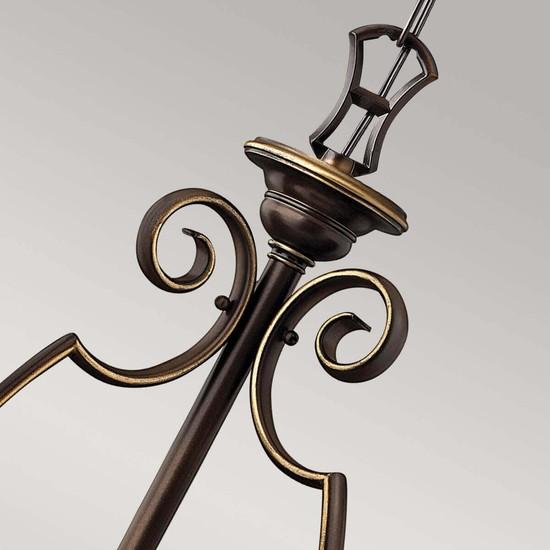 Image du produit Elstead Lighting Cello Lustre E27 6 branches bronze antique (80.60 cm)